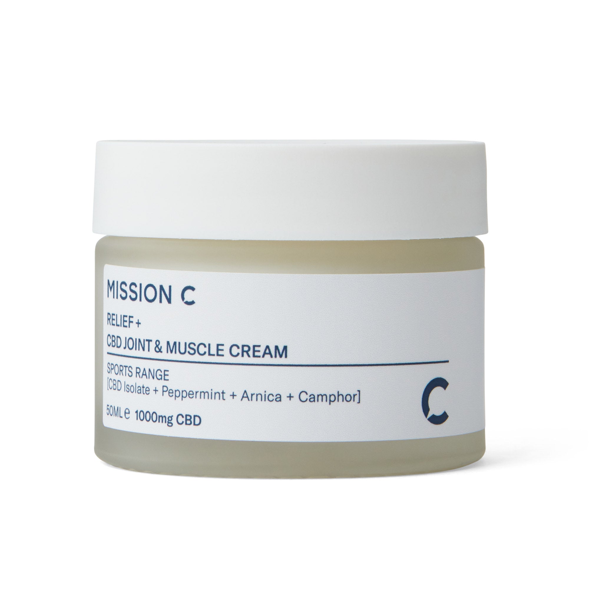 Relief+ CBD Joint and Muscle Cream | Physical Health | Mission C