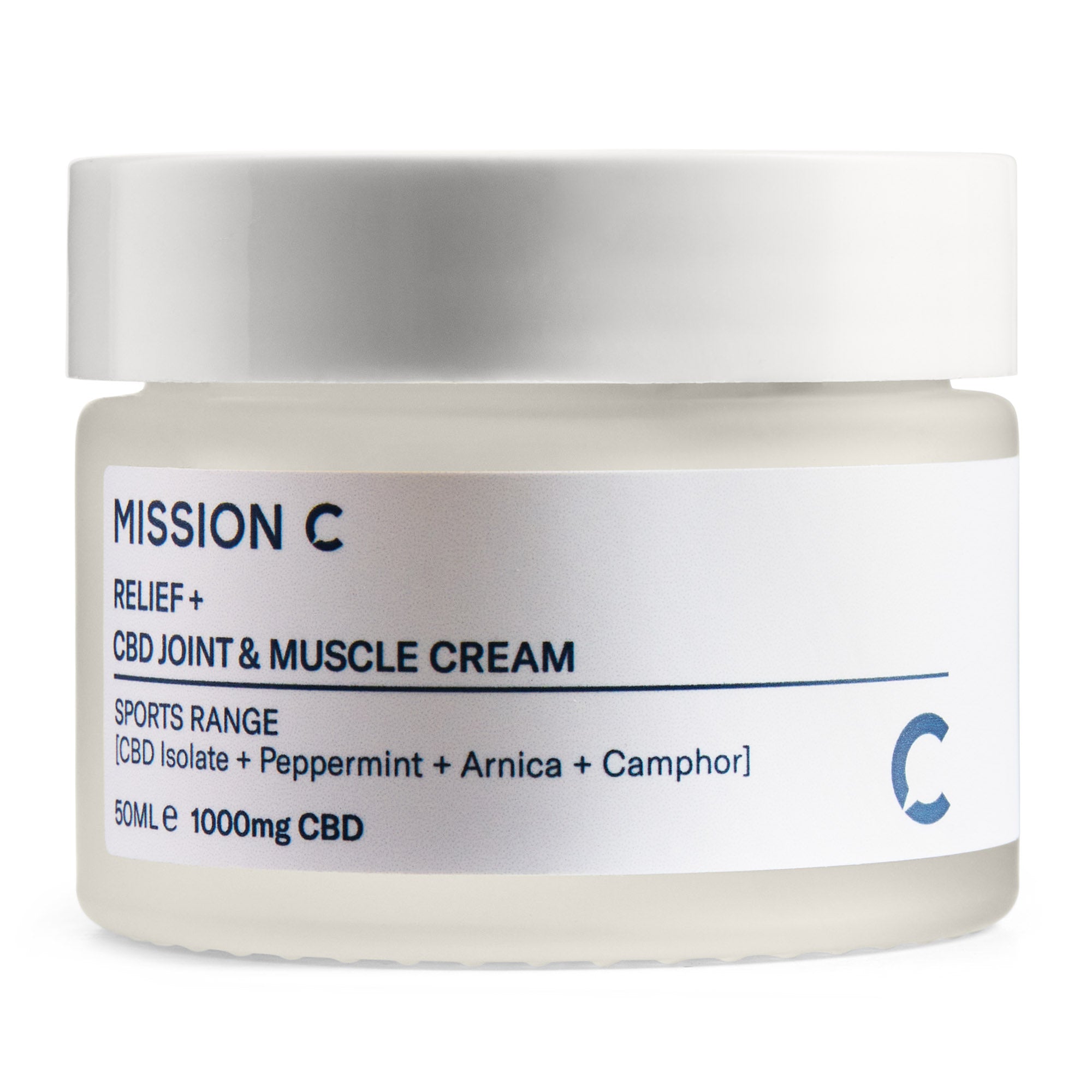 Relief+ CBD Joint and Muscle Cream | Physical Health | Mission C
