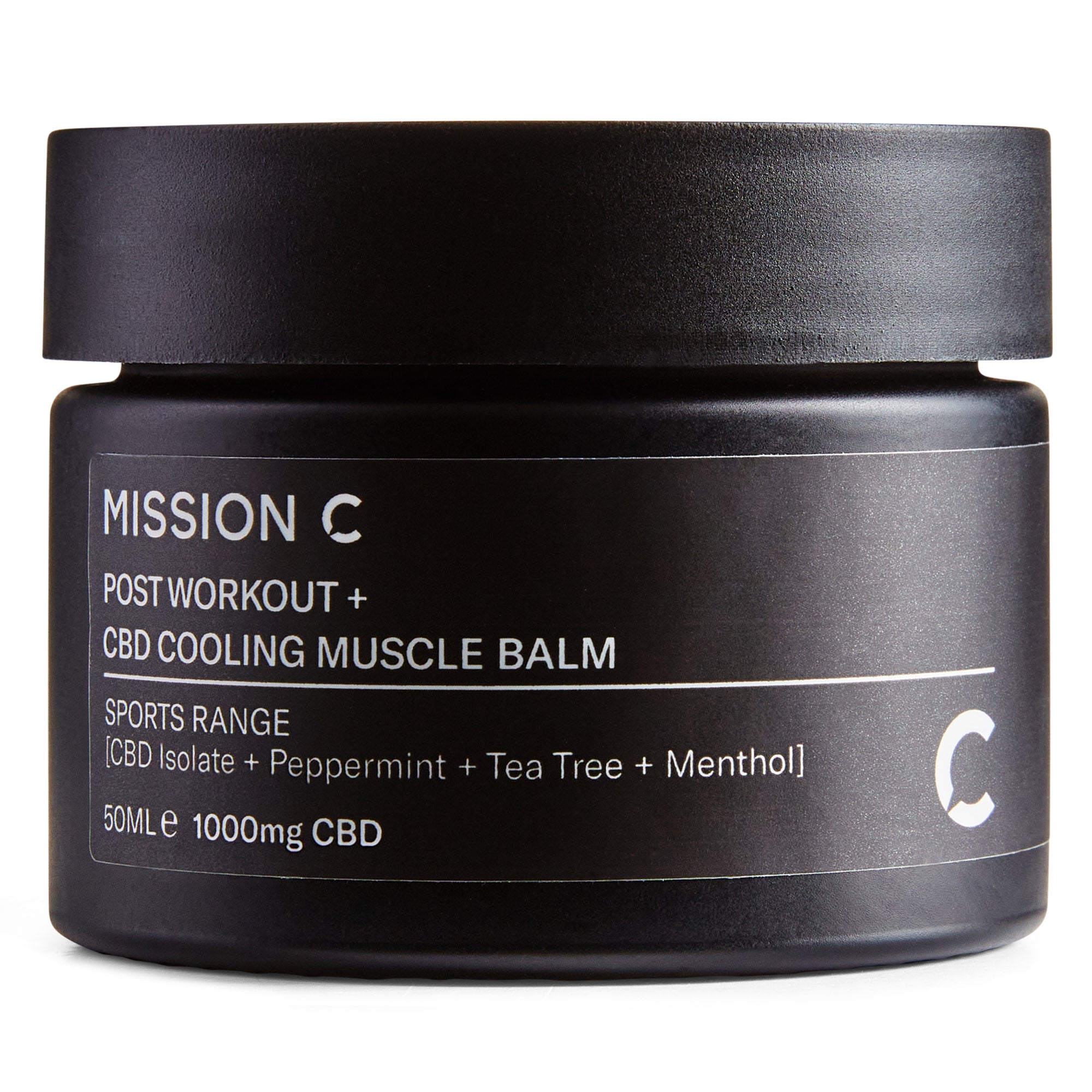 CBD Cooling Muscle Balm | Post-Workout | Mission C