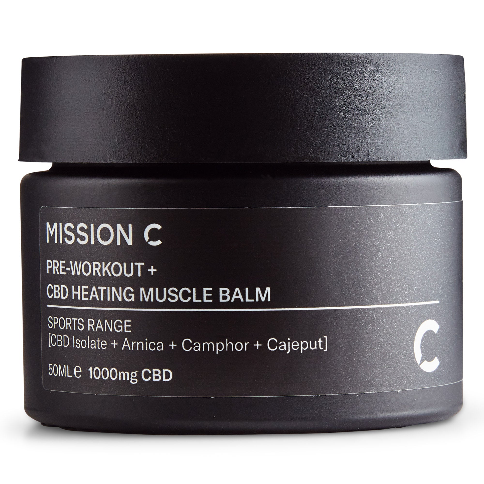 CBD Heating Muscle Balm | Pre-Workout | Mission C